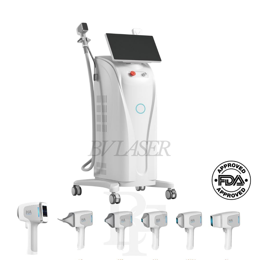 BV Laser 4-Wavelength Diode Laser Hair Removal Machine | US FDA Cleared | Fast, Comfortable Treatments