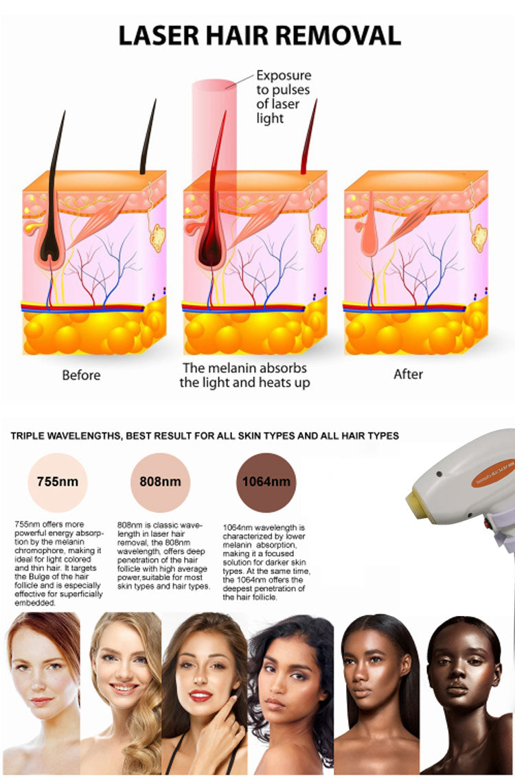 2 in 1 Diode Plus Pico Laser Portable For Salons & Clinical use