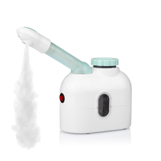 Facial Steamer for Women – Herbal Steam & Essential Oil Diffuser | Deep Pore Cleanser, Skin Glow & Spa Hydration Machine for Home Use