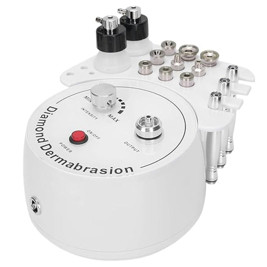 Diamond Microdermabrasion Machine for Facial, Professional At Home Beauty Device with Vacuum Suction, Diamond Tip Exfoliation & Hydration Spray, Deep Pore Cleaner, Blackhead Remover, Anti Aging Skin Care Tool