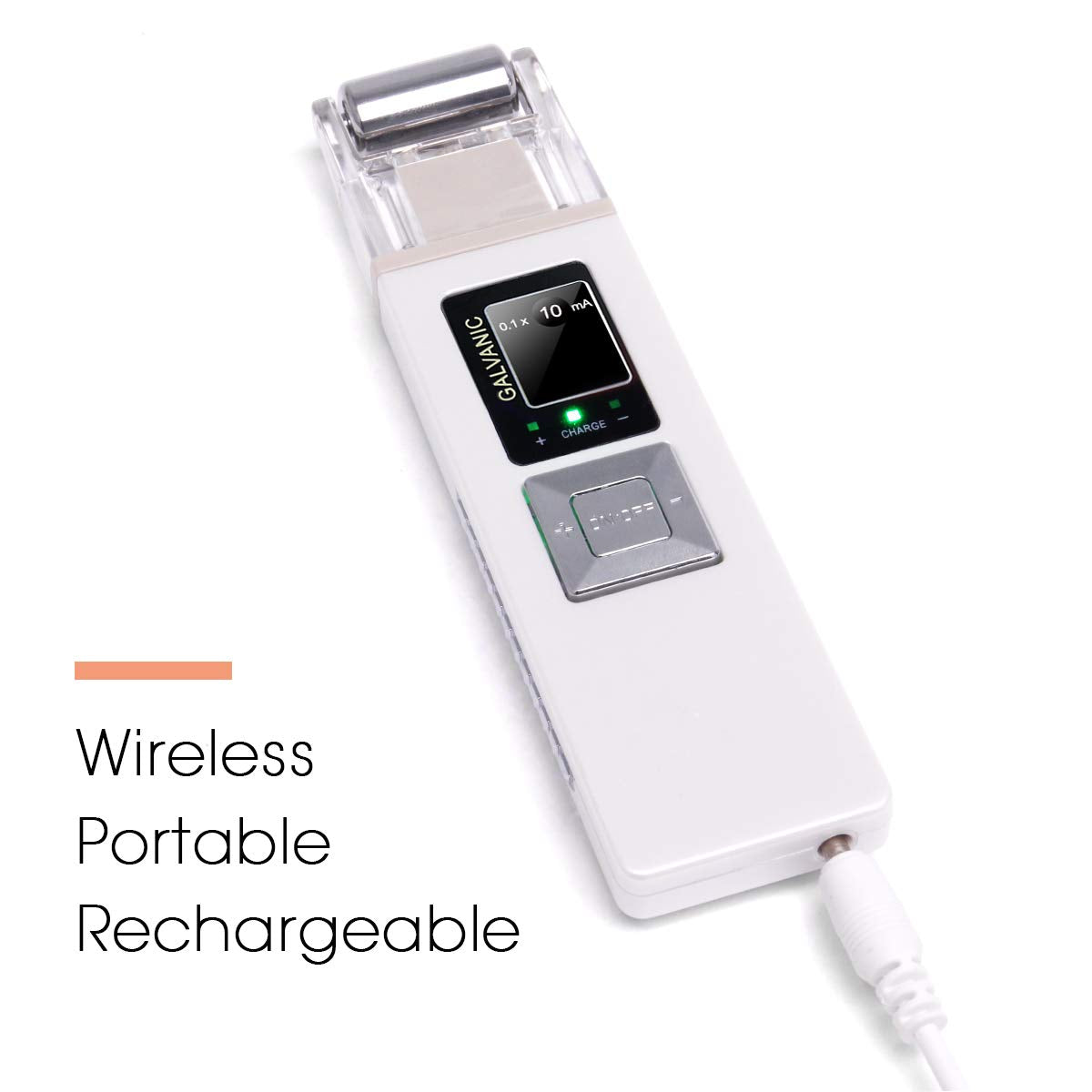 Portable Galvanic Microcurrent Skin Firming Machine, Anti-aging Face Lift Massager Home Use Beauty Salon Device