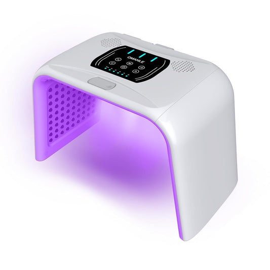 Omega Light PDT Photon Therapy Device | 7 Color LED Skin Care Tool for Wrinkle Removal, Skin Rejuvenation, and Spa-Grade Beauty - Skin-Friendly & Professiona (With Mist)