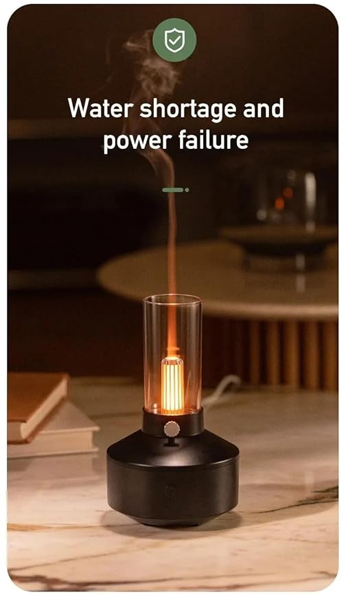 Light Aroma Diffuser Essential Oil LED Light Filament Night Light Air Humidifier for Home