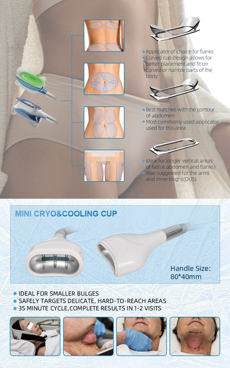 All in 1 Cryolipolysis Body Fat Reduction Machine Slimming Device