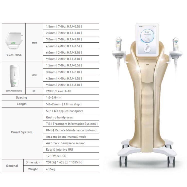 4 in 1 Hifu Machine  Anti-aging Body Face Lifting Device