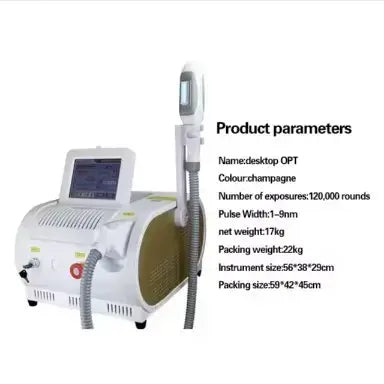 Portable IPL SHR Hair Removal Machine – Painless & Effective Hair Reduction