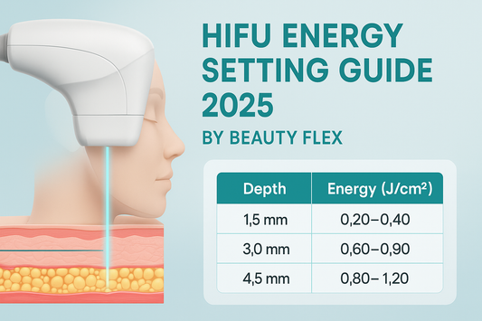 How to Set the Right HIFU Energy Levels for Face, Neck & Body | Troubleshooting No-Energy Output Guide 2025 – Beauty Flex India