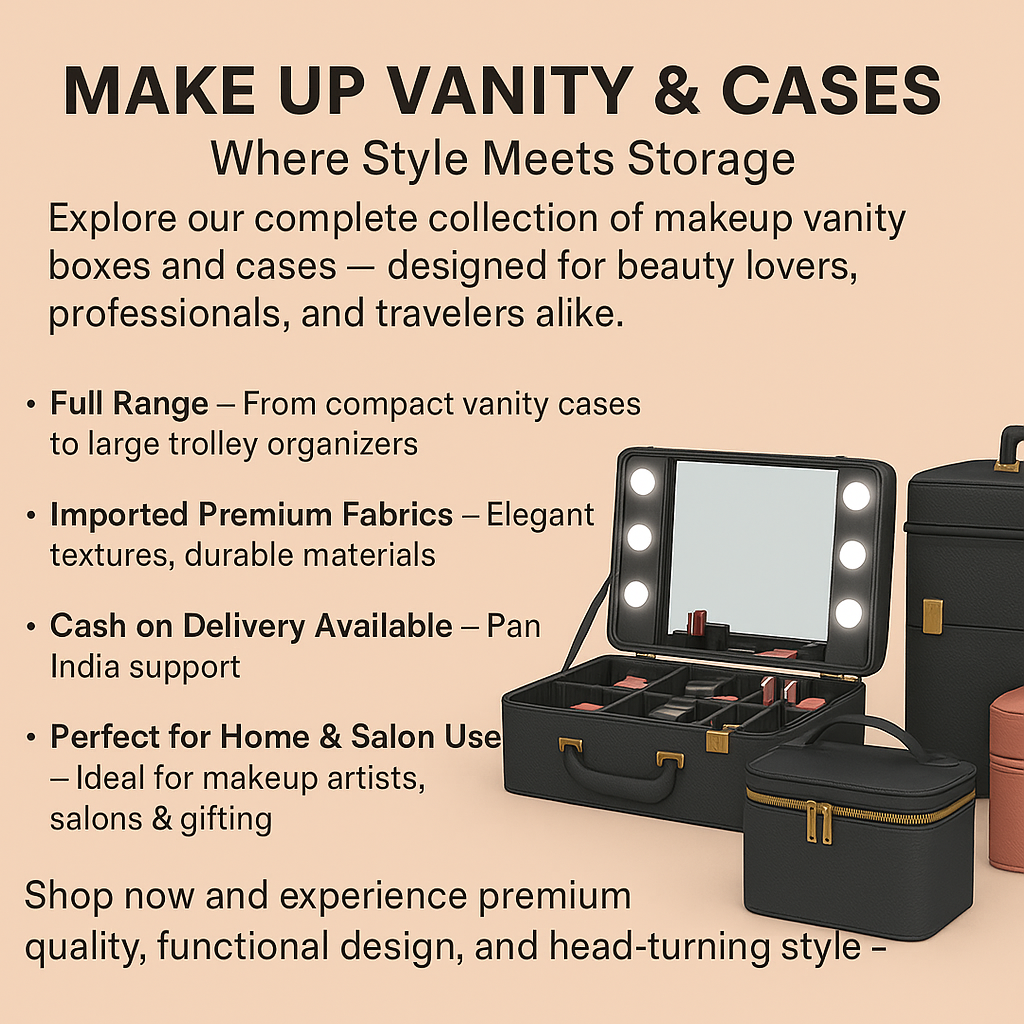 Make Up Vanity & Cases