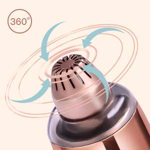Face Show Eyebrow trimmer for women usb charging (Rose Gold)