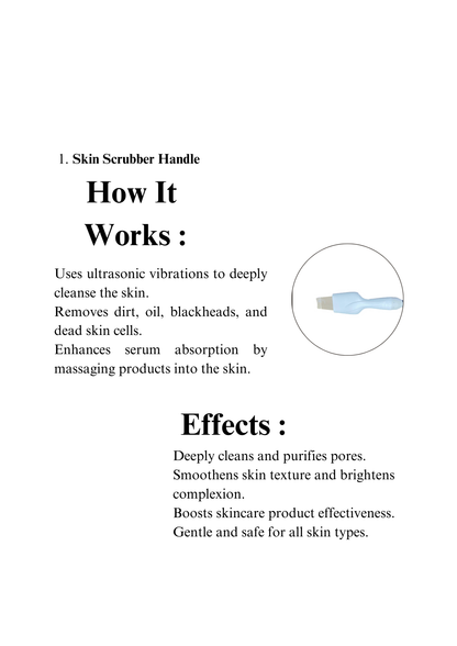 Beautrix Aesthetics 9-in-1 Hydra Facial Machine | Advanced Skin Care Device with Mole Removal, RF Handle, LED Mask, Ice Hammer & High Frequency for Deep Cleansing, Anti-Aging