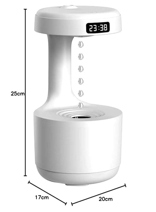 Anti-Gravity Humidifier spreads an ultra LED Lights, and Whisper-Quiet Operation for Home Comfort