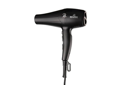 Hair Dryer 1800W AC motor black with Beaufix logo, 2 speed and 3 heat settings