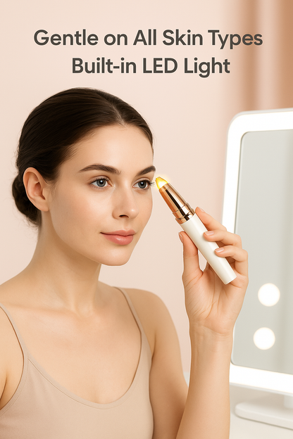 Flawless Brows Rechargeable Eyebrow Hair Remover – 18K Gold Plated