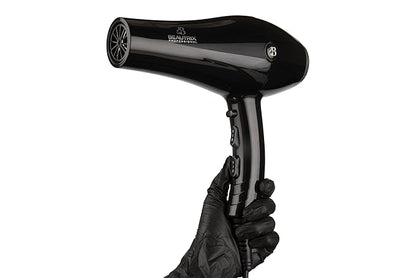 Hair Dryer, 1800W AC Motor, 2 Speed Settings, Black