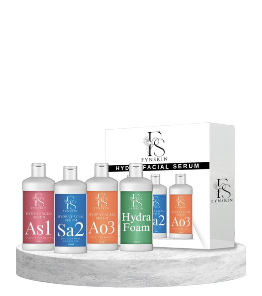 Hydra Facial Serum Set With Foam – 4 x 500 ml professional kit by Welocity Professional