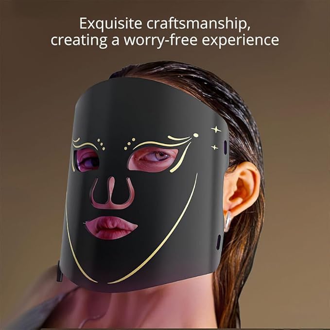 Silicone LED Face Mask Light Therapy Advanced Skin Rejuvenation