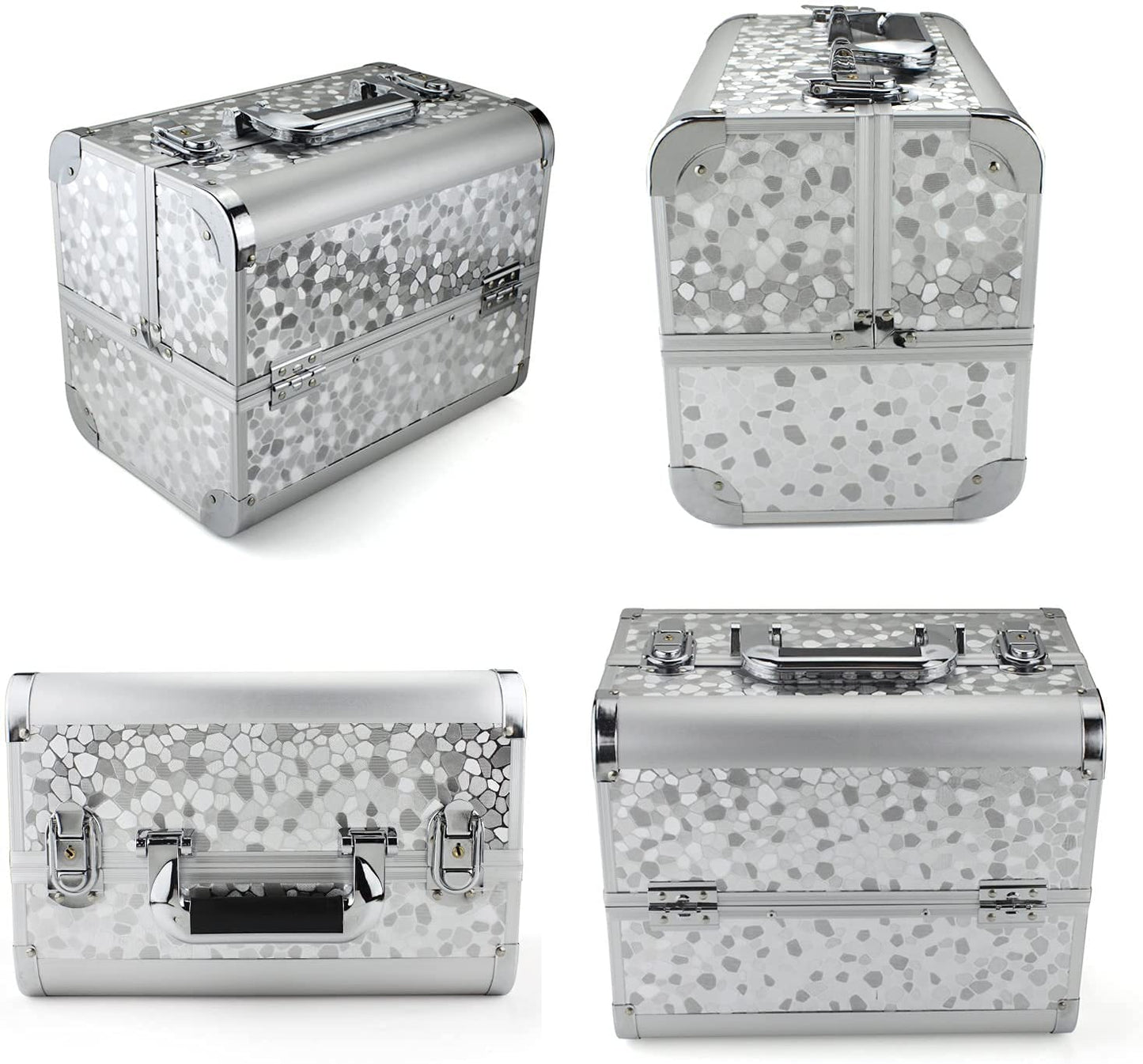 Vanity Box Case Makeup Jewelry Nail Polish Beauty Box Beauty Accessories Storage Case