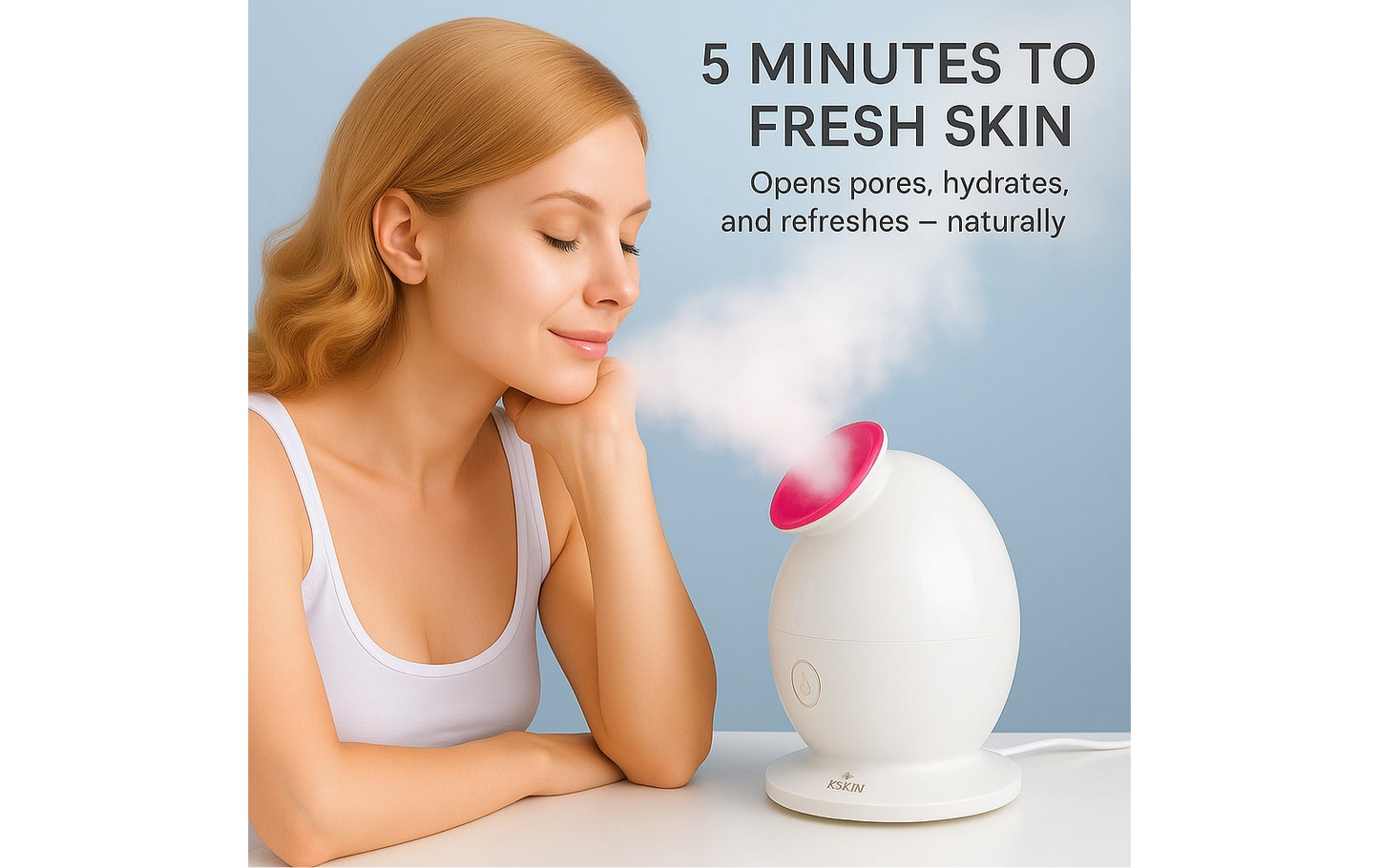 K-SKIN Facial Steamer – Spa Facial at Home