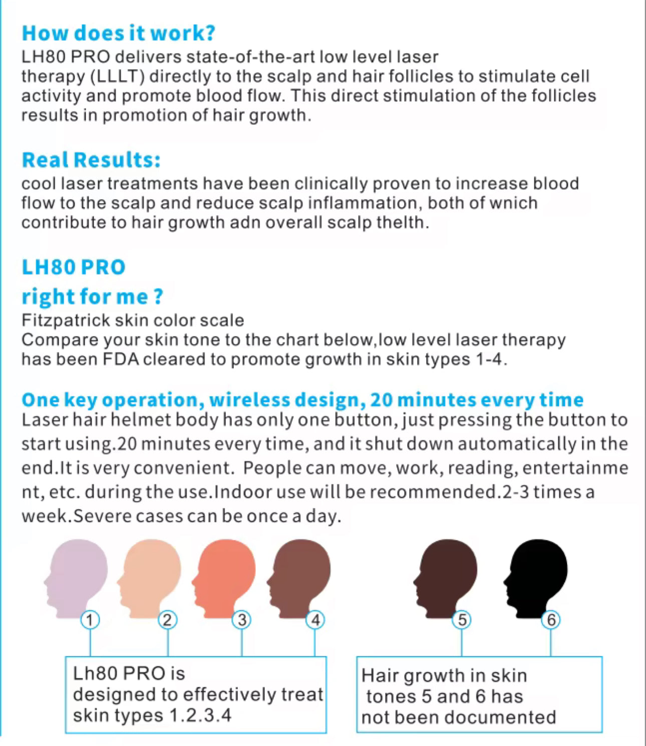 Laser Hair Regrowth Helmet