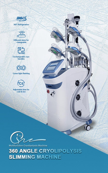 All in 1 Cryolipolysis Body Fat Reduction Machine Slimming Device