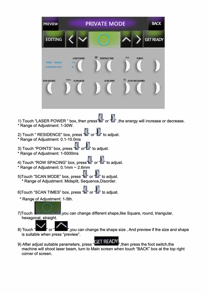 CO2 Factional Laser Skin Resurfacing Machine For Clinical Use