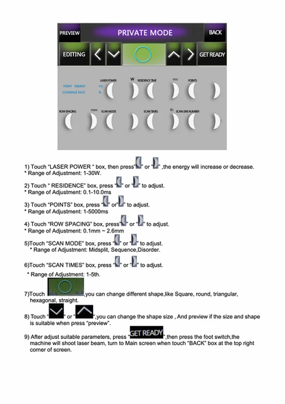 CO2 Factional Laser Skin Resurfacing Machine For Clinical Use