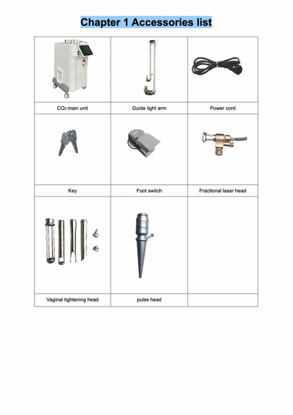 CO2 Factional Laser Skin Resurfacing Machine For Clinical Use