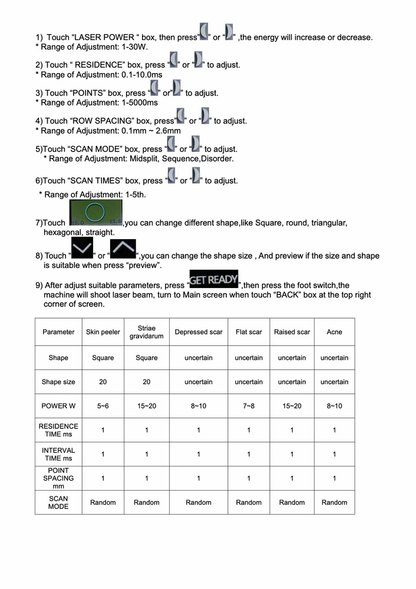 CO2 Factional Laser Skin Resurfacing Machine For Clinical Use