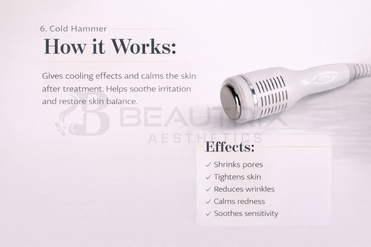 Beautrix 7 in 1 Hydra Facial Machine Portable