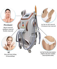 4 in 1 Clinical IPL Laser Machine With NdYag Pico and RF